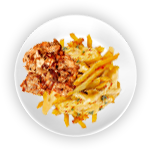 French Fries & Chicken Donner 